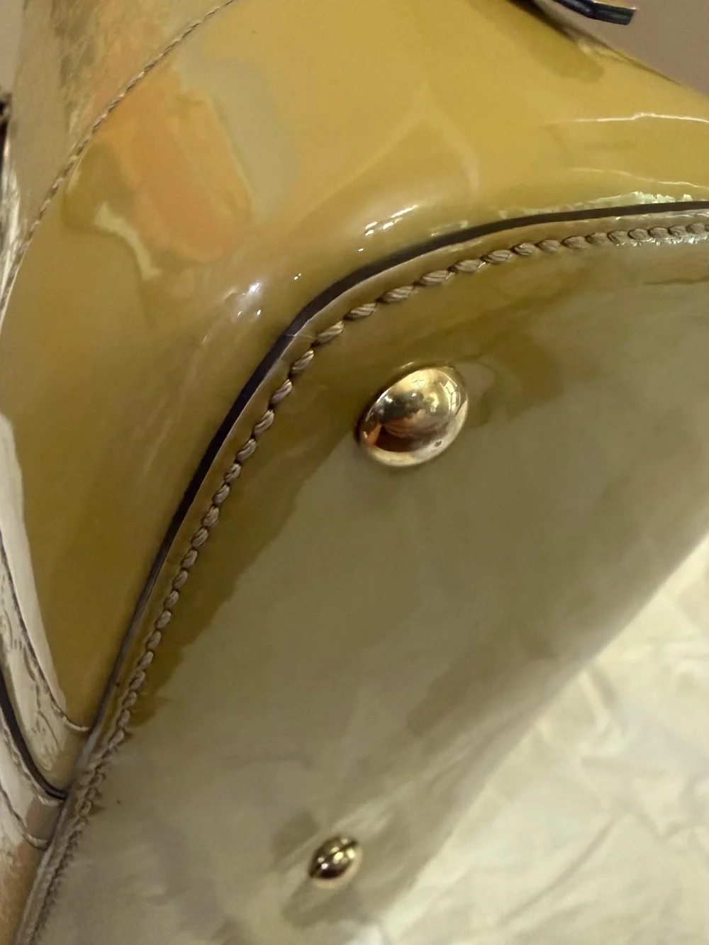 Gucci patent guccissima